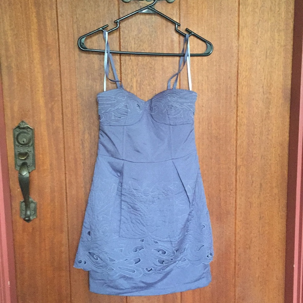 Mini Cocktail Dress w/ Beautiful Stitching Detail